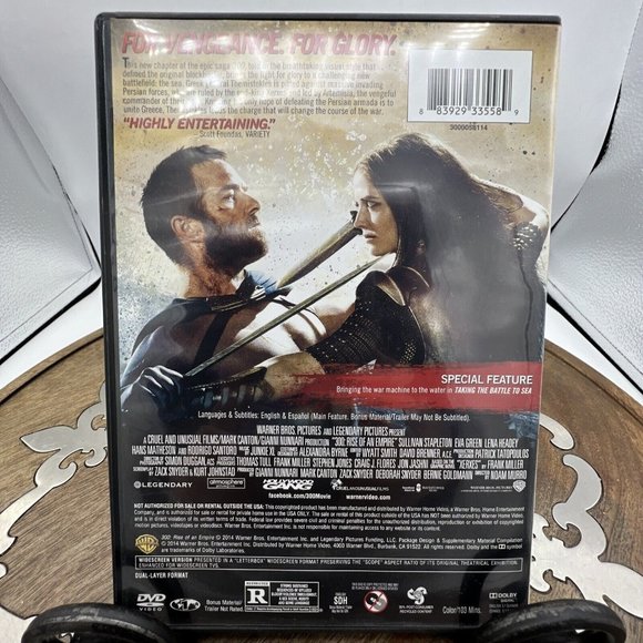 300 Rise of an Empire DVD EvaGreen SullivanStapleton - Picture 4 of 4